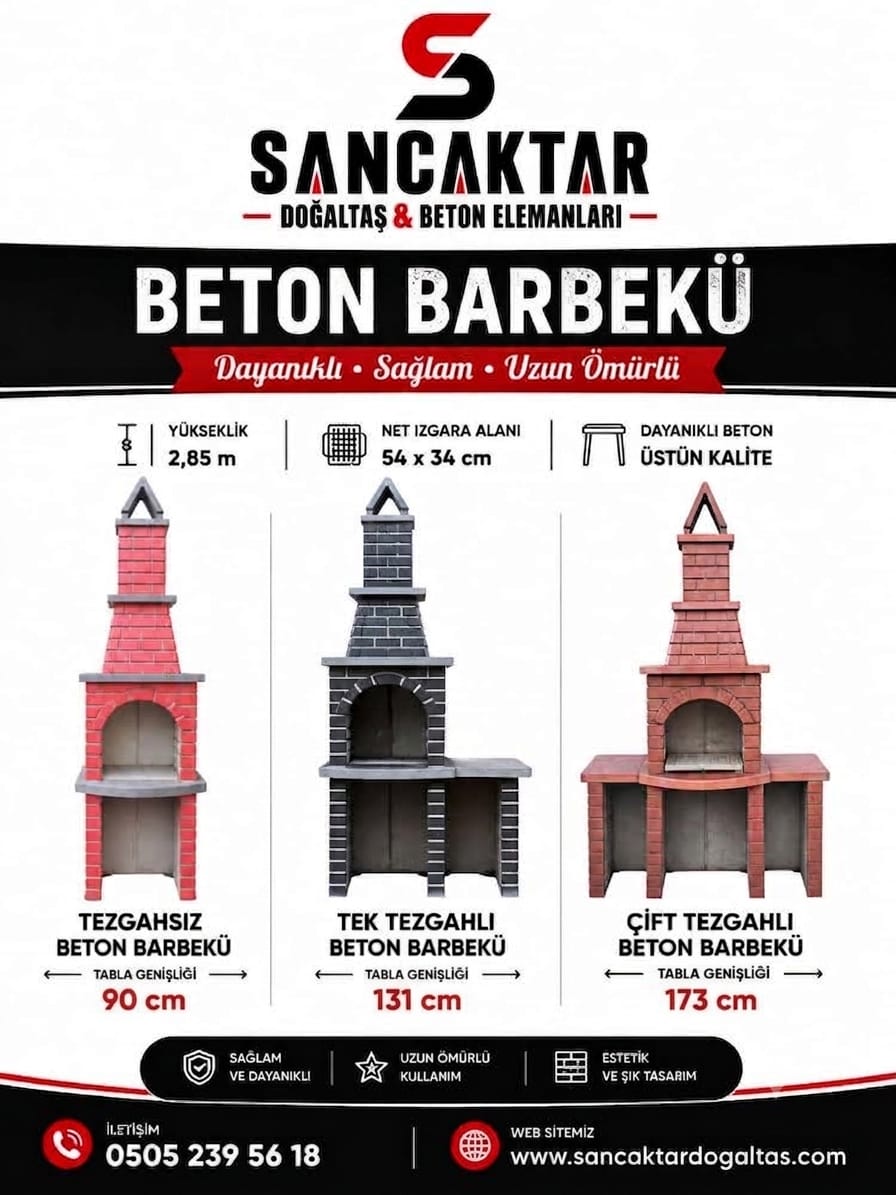 Beton Barbekü Modeller